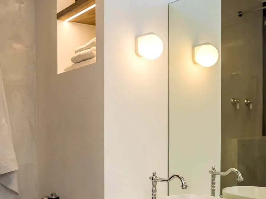 The bathroom